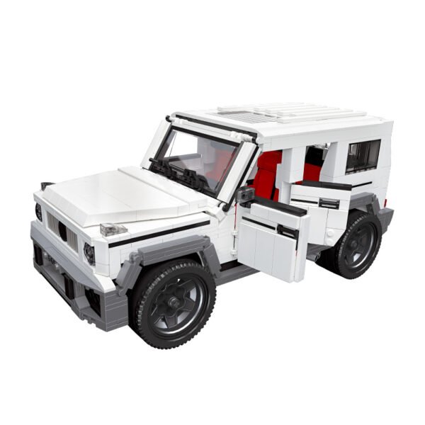 Конструктор внедорожного автомобиля G65 AMG, с 1579 деталями (гранулами), подходит для лиц старше 8 лет.