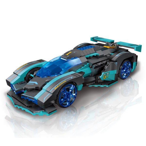 Конструктор спортивного автомобиля VISION GT в масштабе 1:16, 648 деталей, рекомендуется для лиц старше 6 лет.